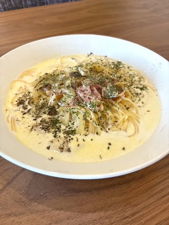 クリームパスタ